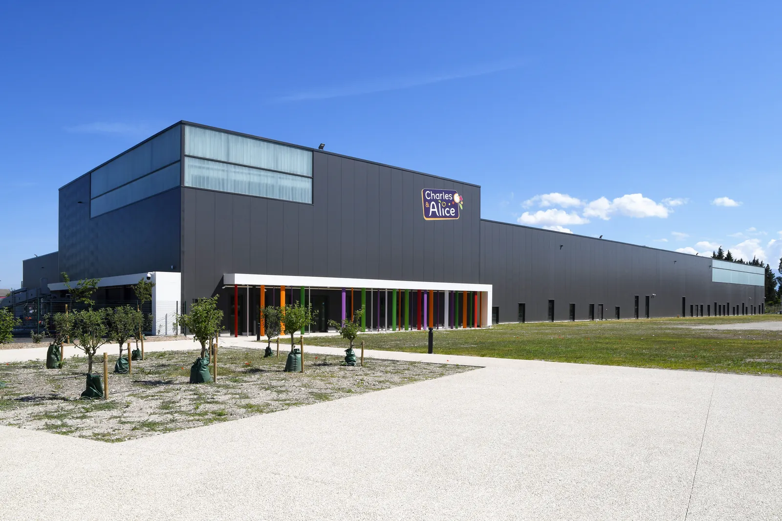 Charles & Alice, Monteux · bâtiment livré