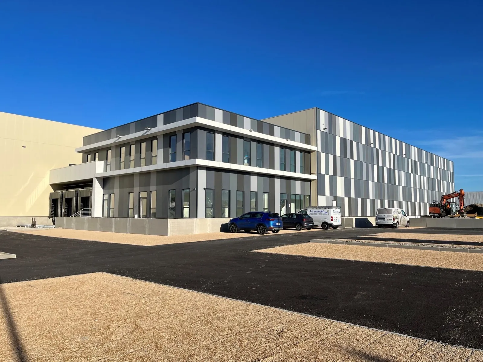 GSE Comexa, Graveson · bâtiment livré