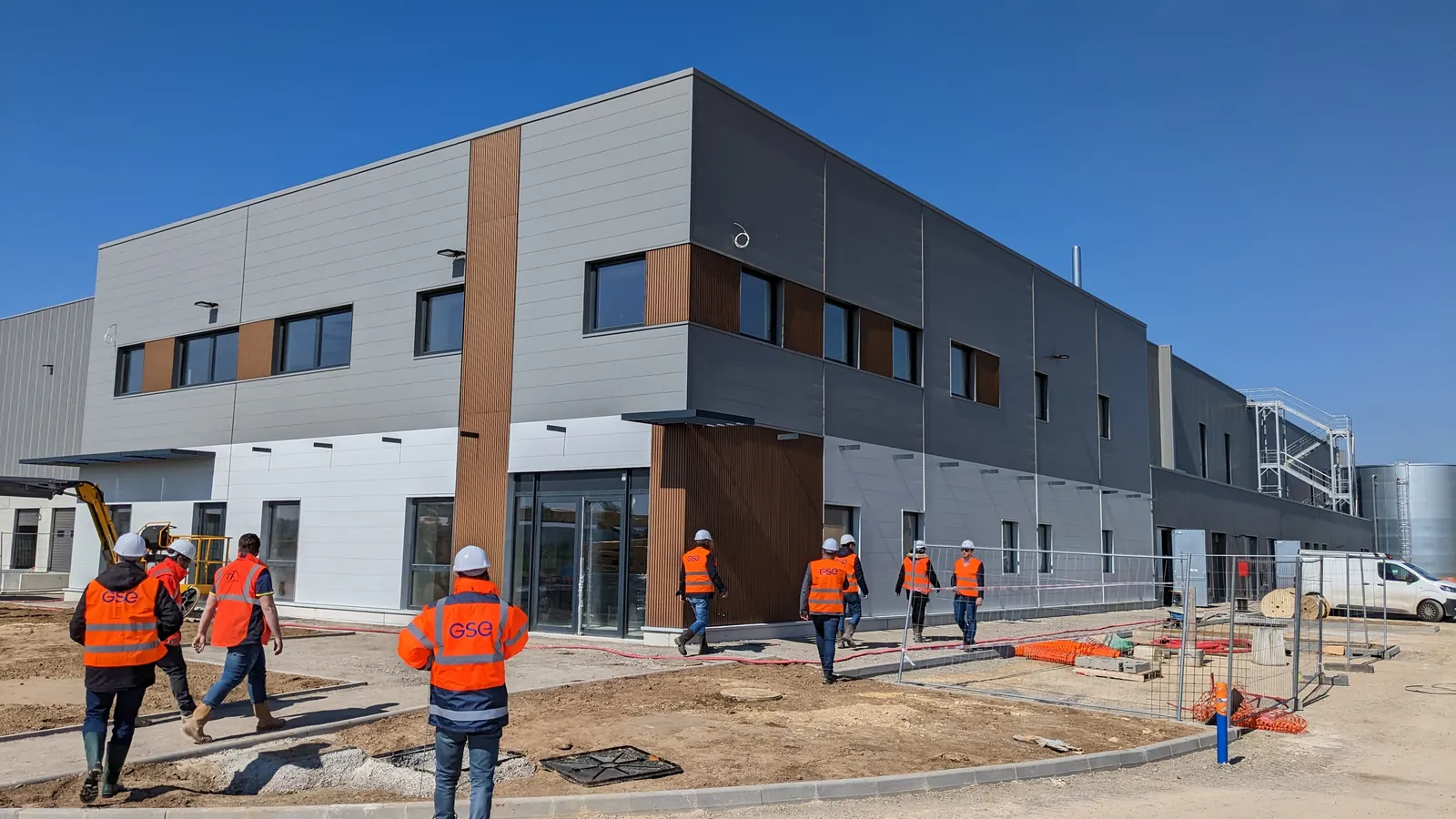 GSE Sainte Lucie, Verneuil-en-Halatte · chantier