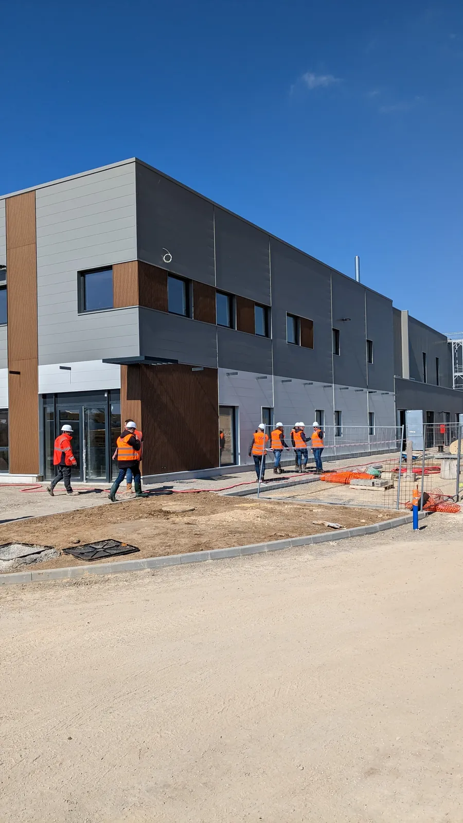 GSE Sainte Lucie, Verneuil-en-Halatte · chantier