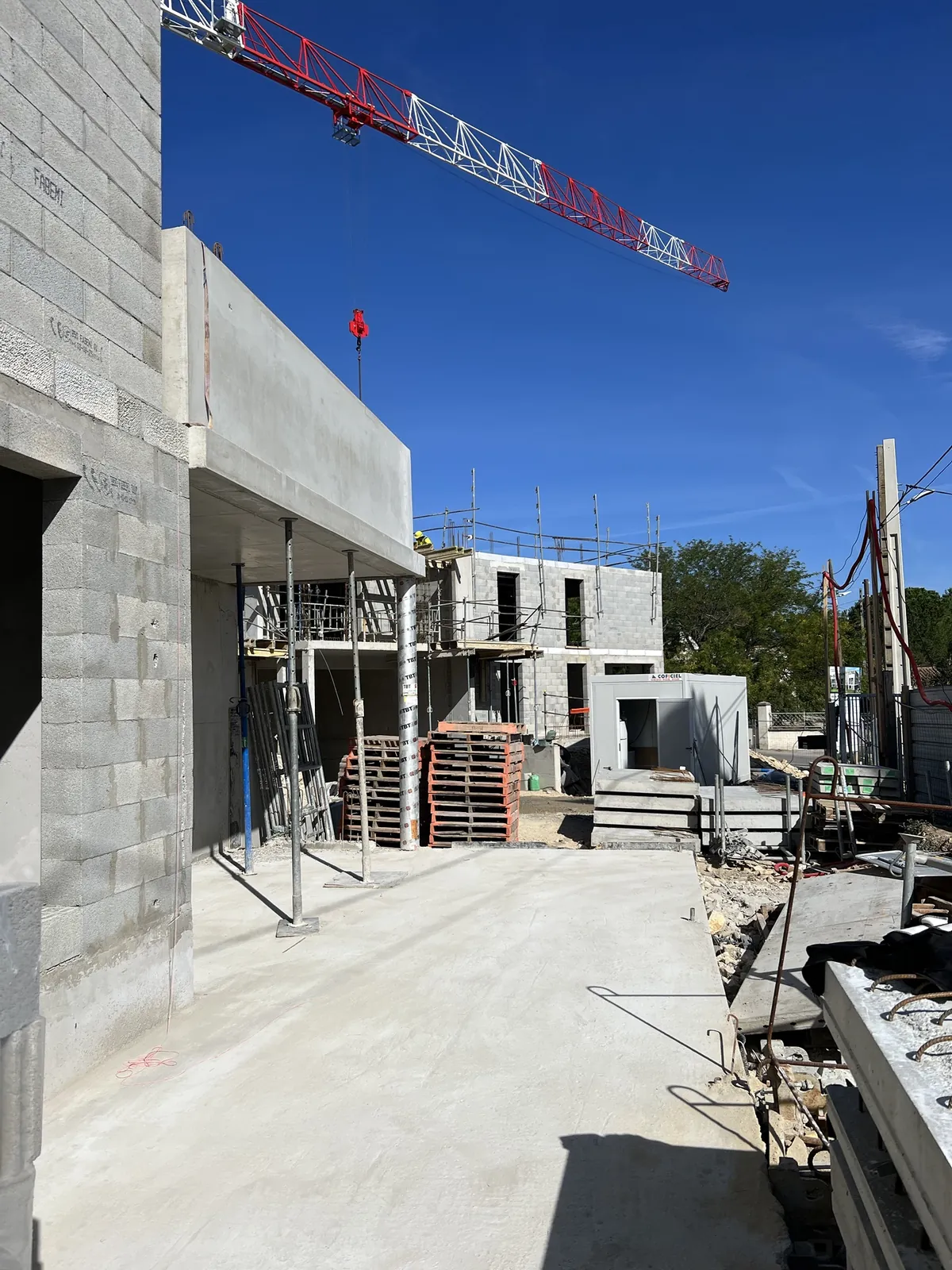 Kaufman Lambesc, Lambesc · chantier