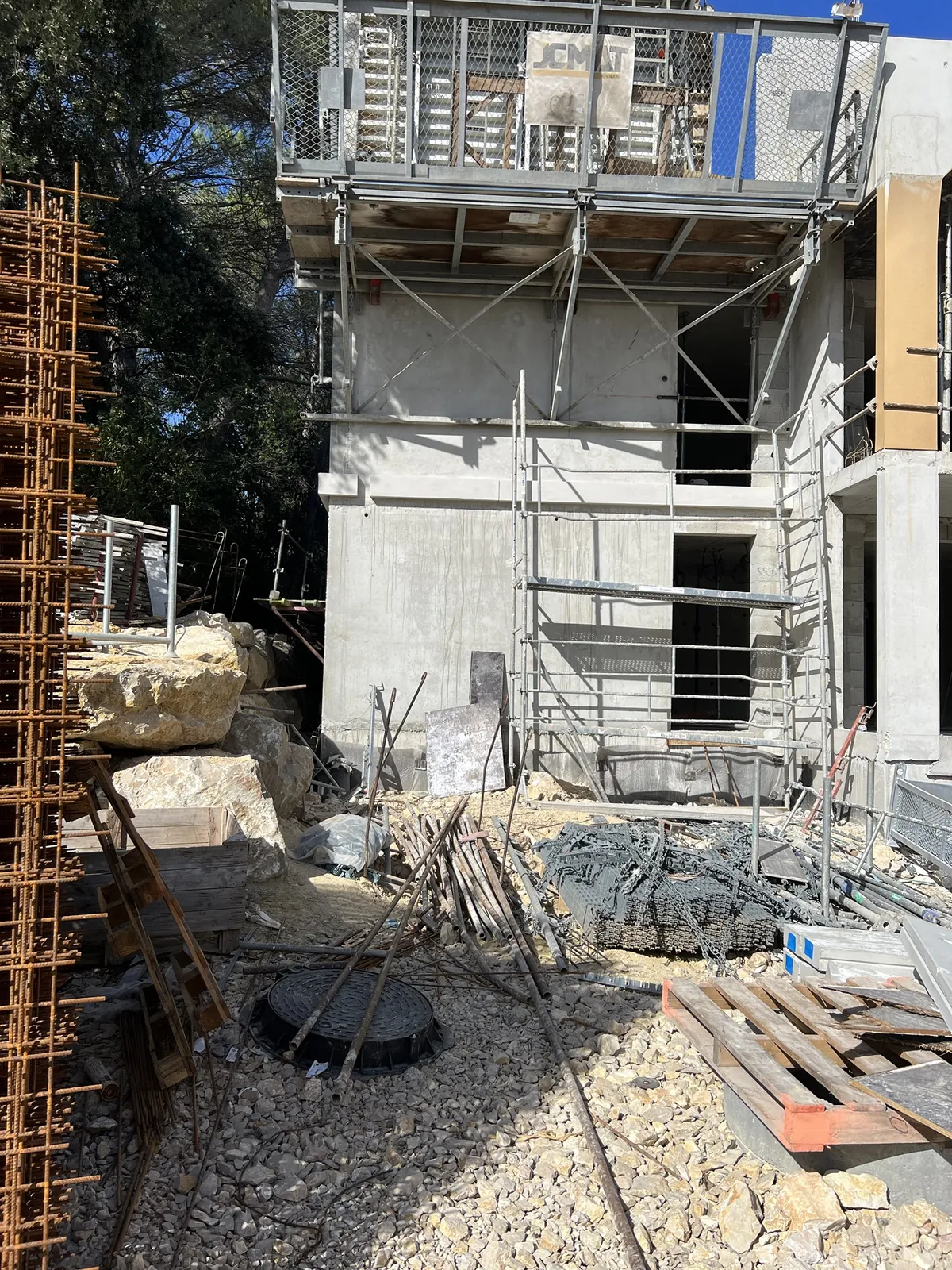 Kaufman Lambesc, Lambesc · chantier