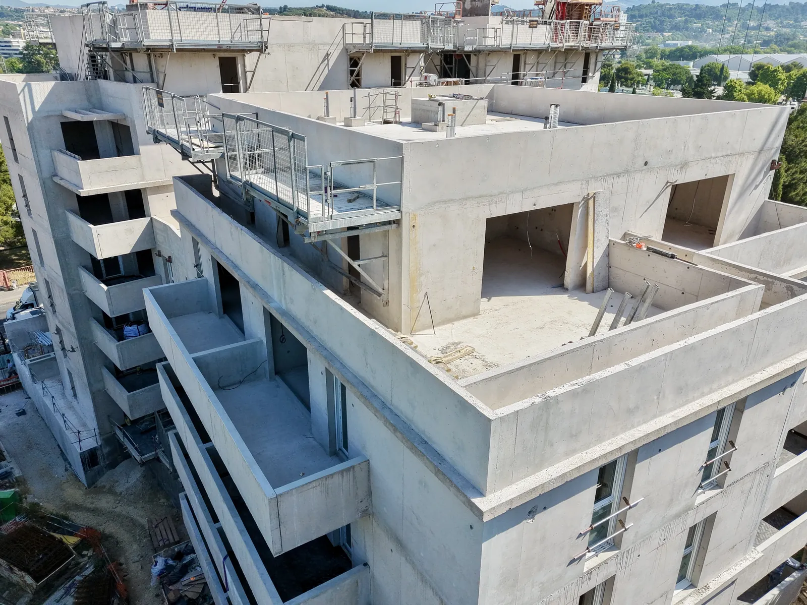 Priams Valbarelle, Marseille 11e · chantier