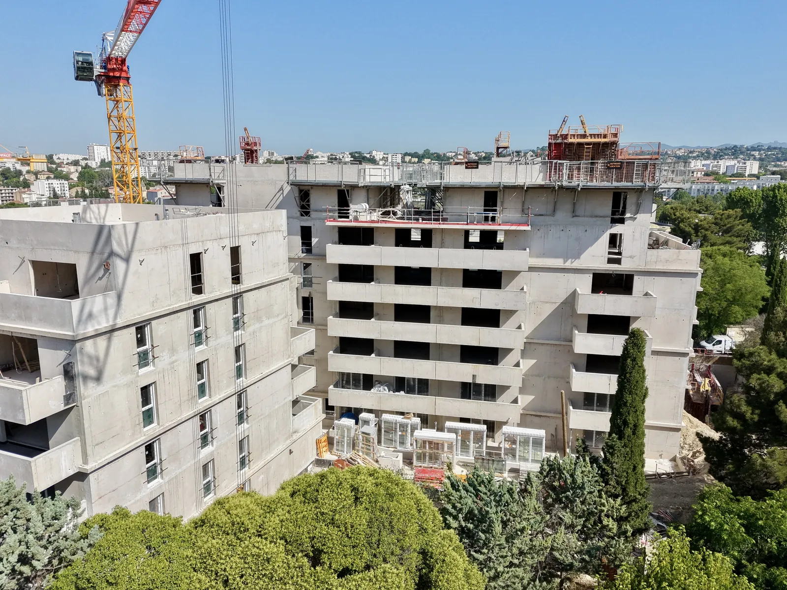 Priams Valbarelle, Marseille 11e · chantier