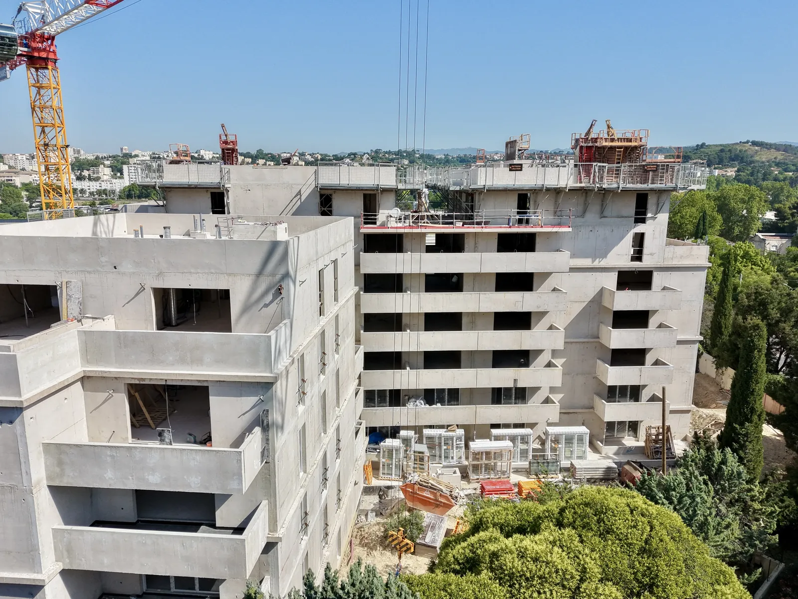 Priams Valbarelle, Marseille 11e · chantier