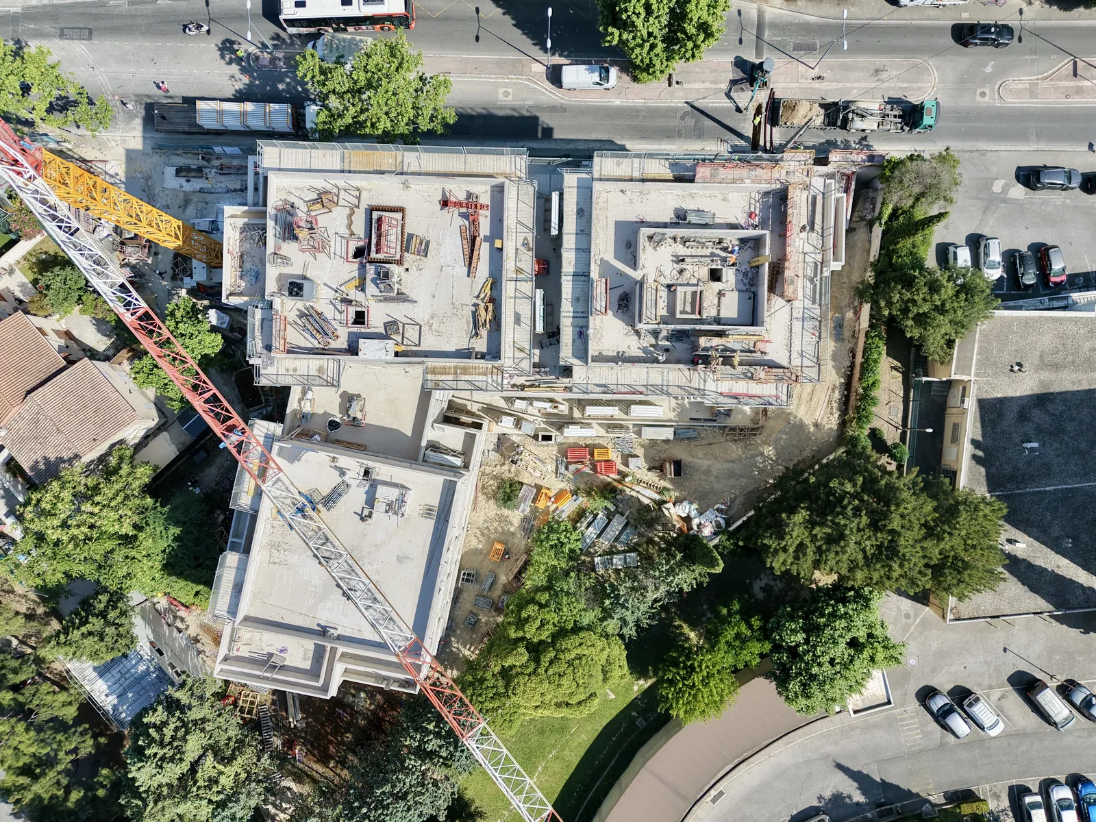 Priams Valbarelle, Marseille 11e · chantier