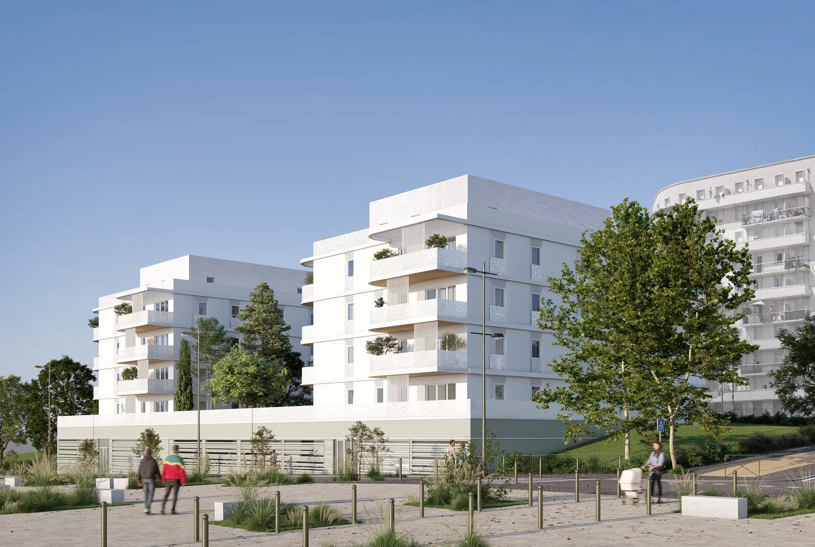 Sagec Malpassé, Marseille 13e · perspective