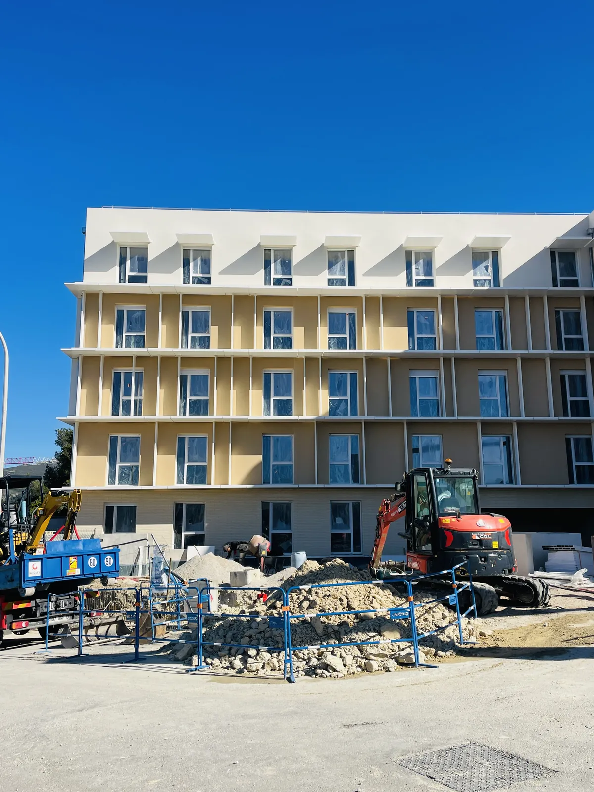 The Hive, Marseille 13e · chantier