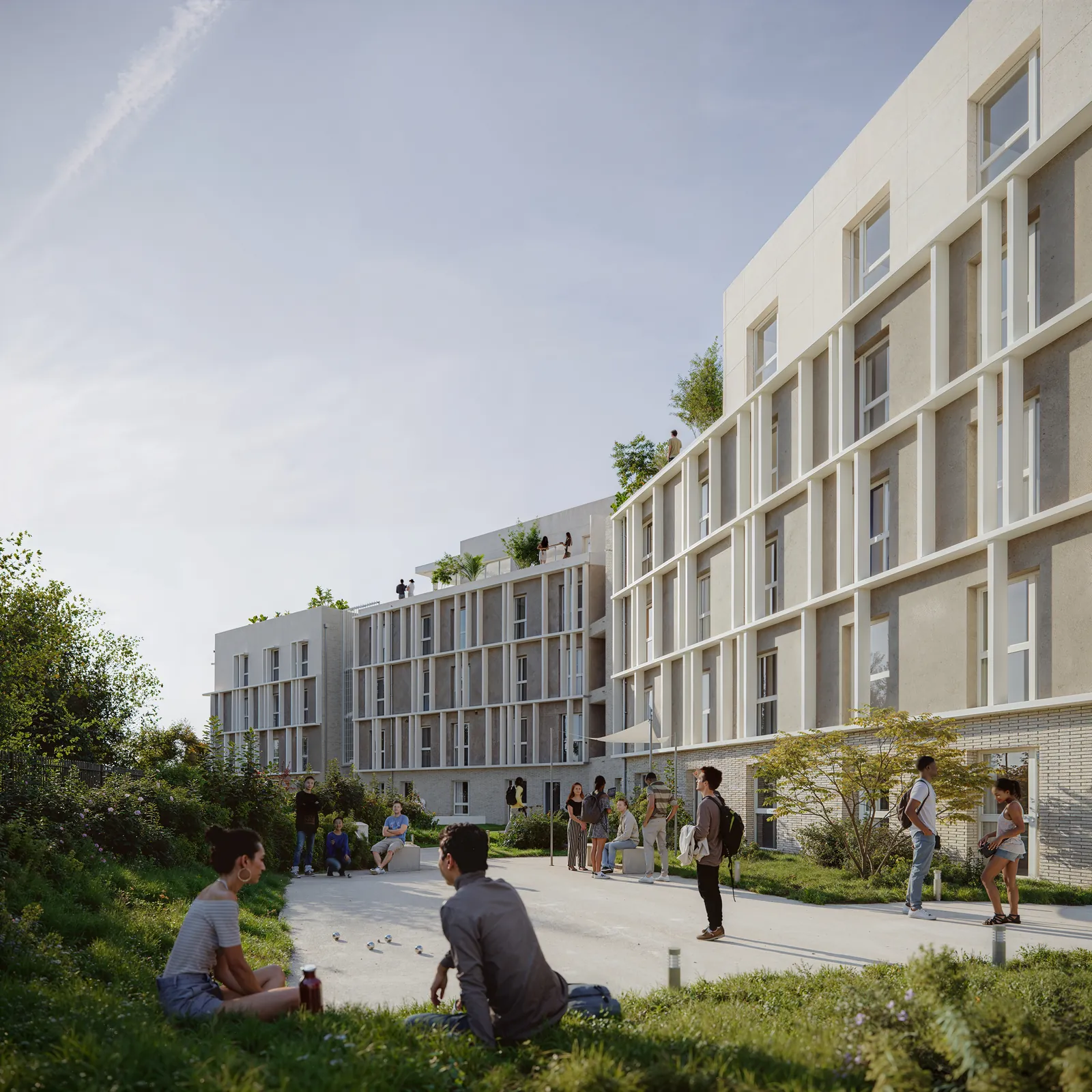 The Hive, Marseille 13e · perspective